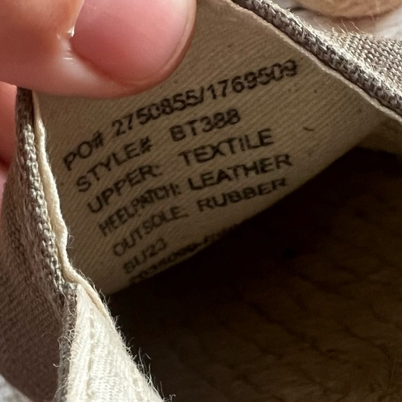 J.Crew Made in Spain Espadrille Flats in Linen - Picture 9 of 14